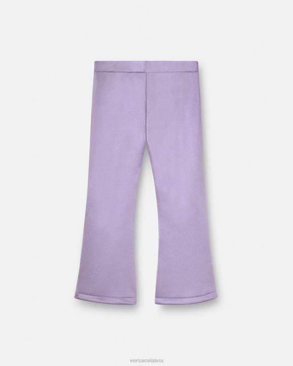 ceriņi apģērbs Versace 806B2022 bērniem kristāla logotipa bikses