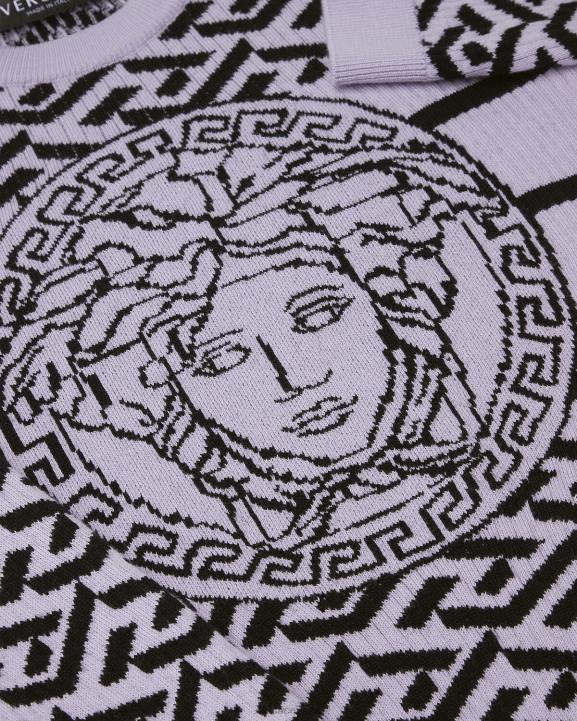 ceriņi apģērbs Versace 806B1995 bērniem medusa la greca džemperis