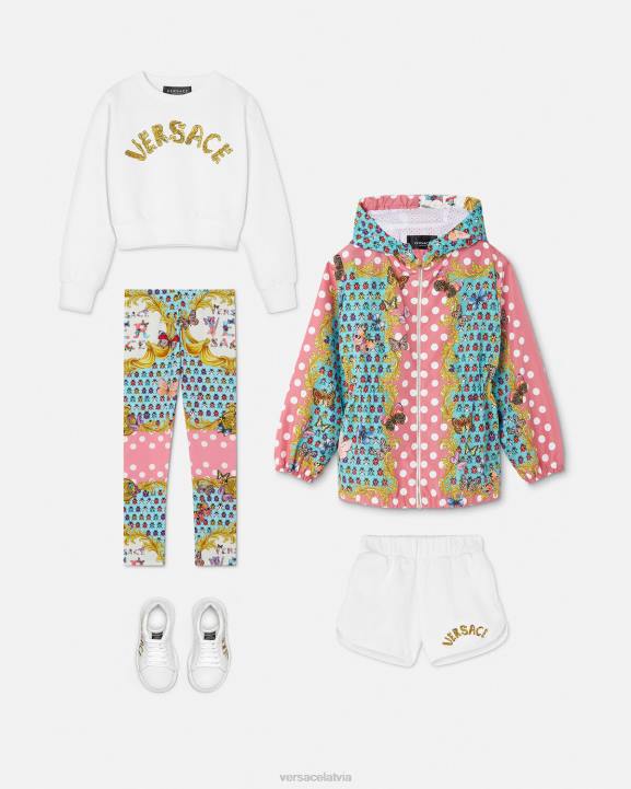 drukāt apģērbs Versace 806B1937 bērniem tauriņu vējjaka jaka
