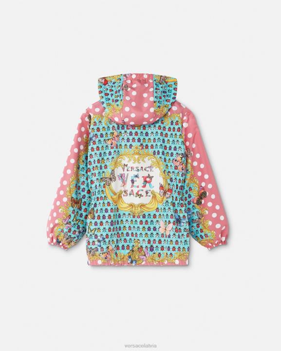 drukāt apģērbs Versace 806B1937 bērniem tauriņu vējjaka jaka