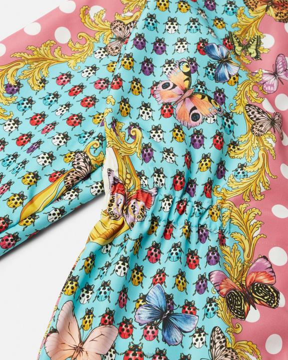 drukāt apģērbs Versace 806B1937 bērniem tauriņu vējjaka jaka