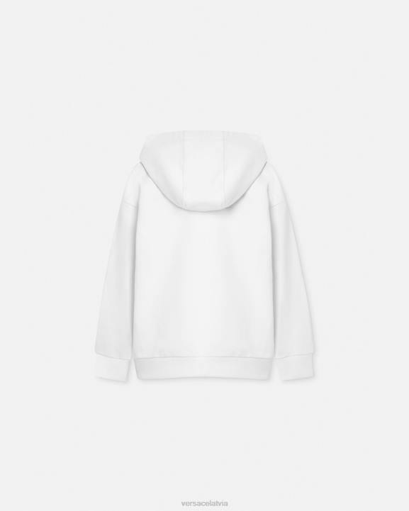 balts apģērbs Versace 806B1973 bērniem \"princeses\" logotipa kapuci