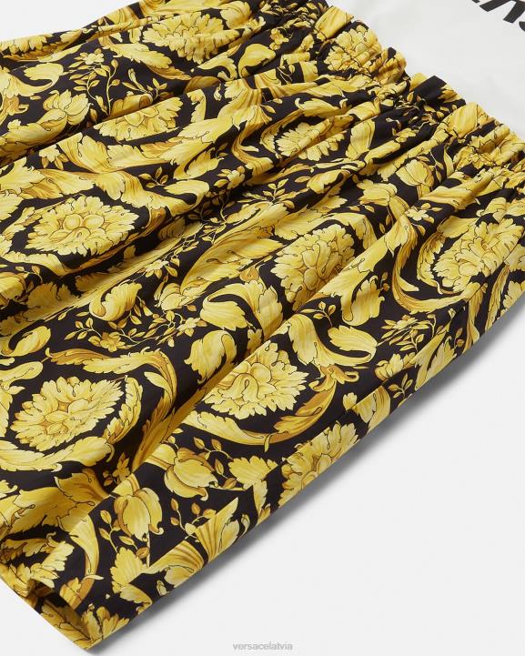 balts un apdrukāts apģērbs Versace 806B1953 bērniem barocco kreklu kleita