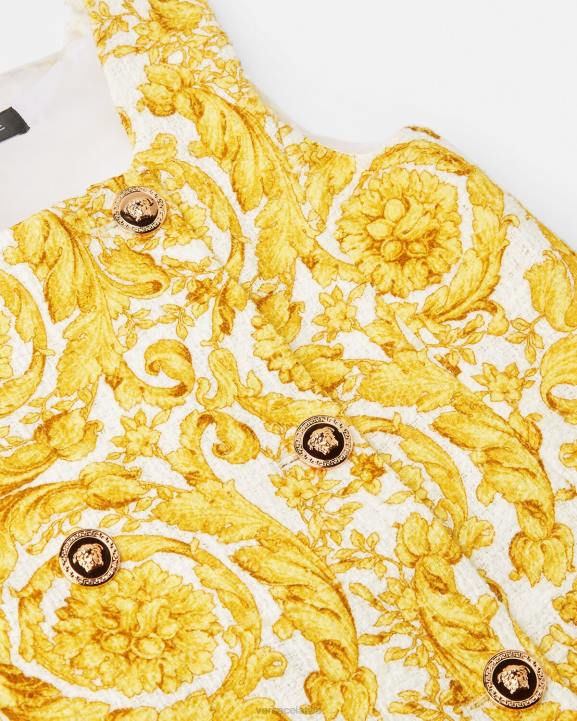 drukāt apģērbs Versace 806B1981 bērniem medusa barocco maiņas kleita