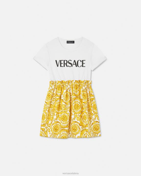 drukāt apģērbs Versace 806B1984 bērniem barocco kreklu kleita