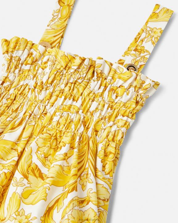 drukāt apģērbs Versace 806B1988 bērniem Baroka stila kleita