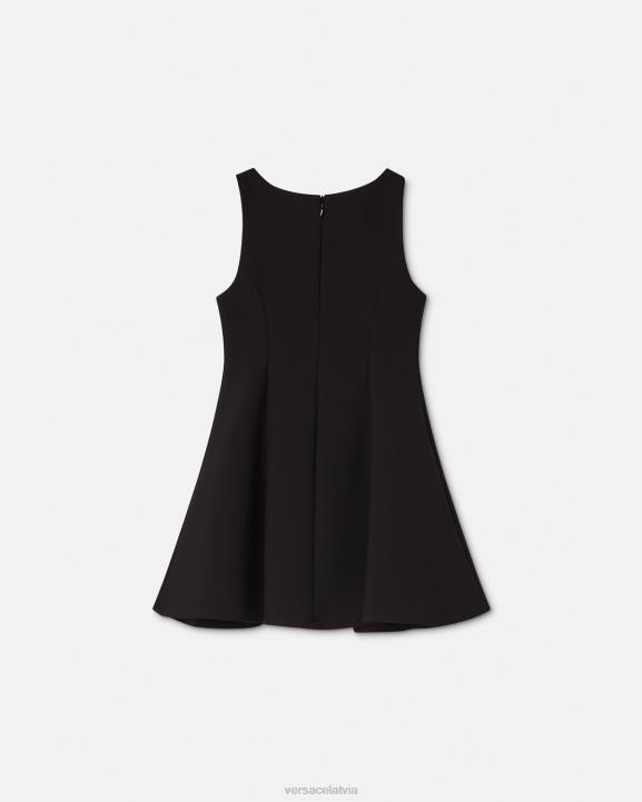 melns apģērbs Versace 806B2000 bērniem medūzas kleita