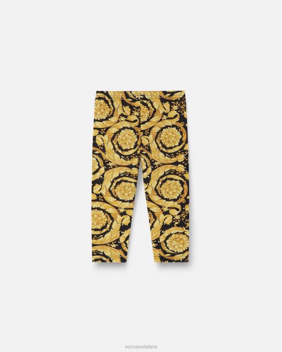 drukāt apģērbs Versace 806B1861 bērniem barocco bērnu legingi