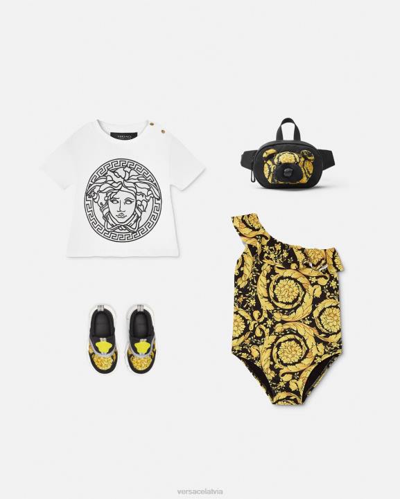 drukāt apģērbs Versace 806B1860 bērniem barocco baby viendaļīgs peldkostīms