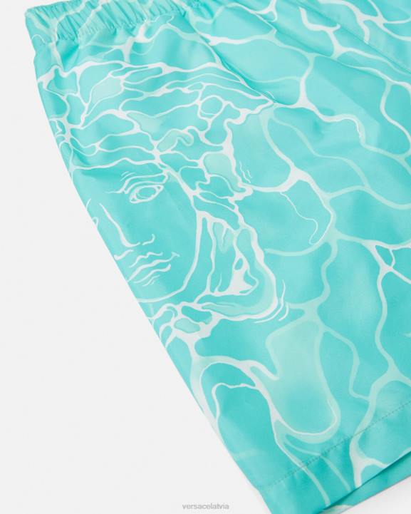 zils apģērbs Versace 806B2134 bērniem medusa logotipa peldšorti