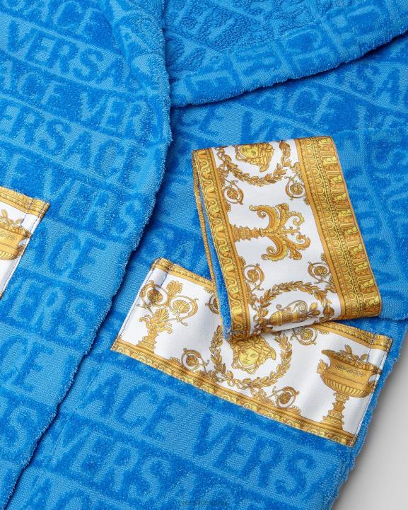 gaiši zils apģērbs Versace 806B2064 bērniem viss peldmētelis