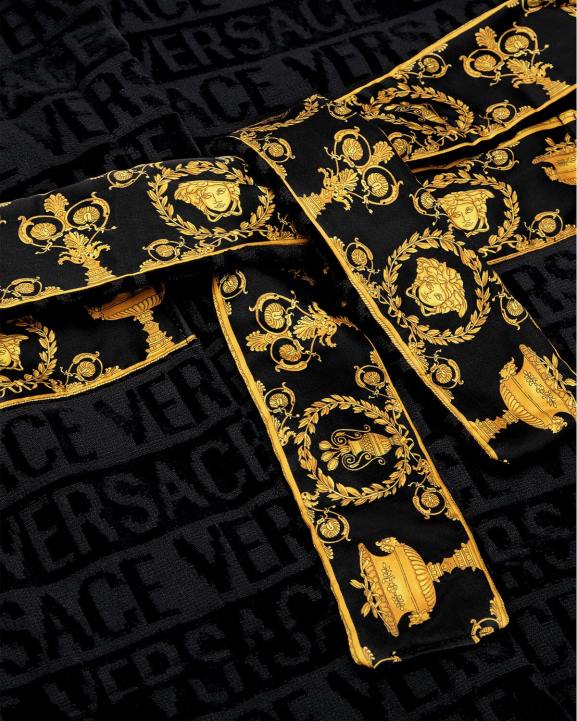 melns apģērbs Versace 806B2062 bērniem viss peldmētelis