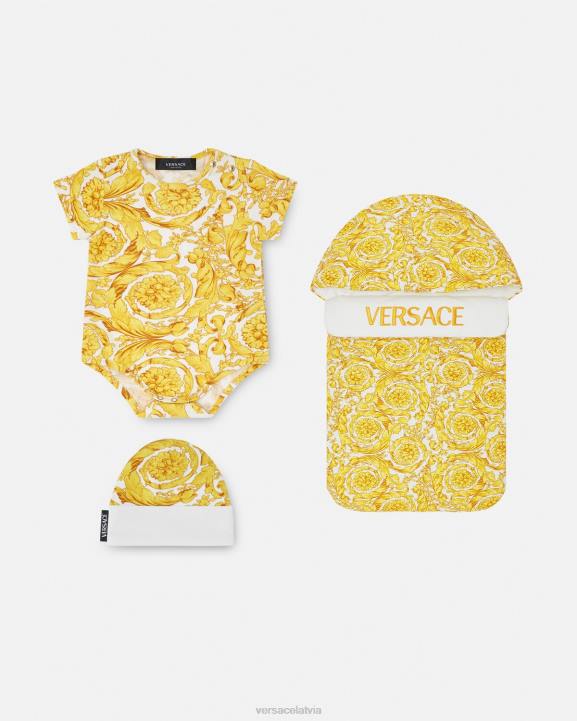 drukāt apģērbs Versace 806B1829 bērniem barocco bērnu bikses