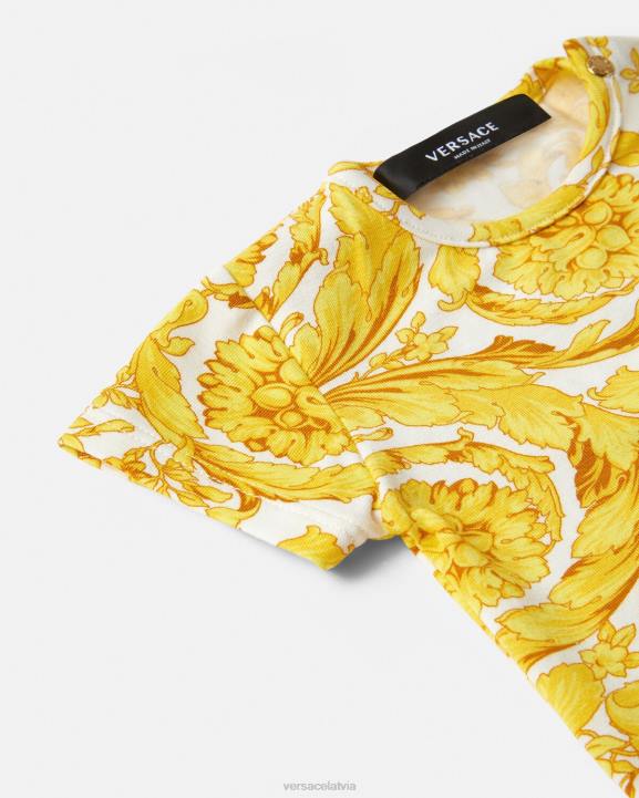 drukāt apģērbs Versace 806B1829 bērniem barocco bērnu bikses