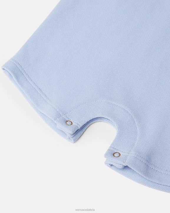 gaiši zils apģērbs Versace 806B1833 bērniem medusa bērnu rombiņš