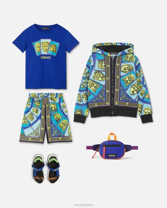 drukāt apģērbs Versace 806B2122 bērniem le maschere zīda šorti