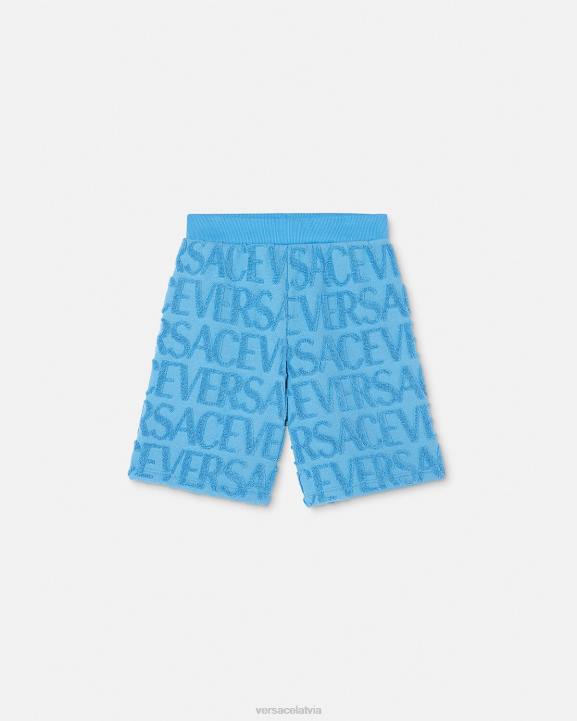gaiši zils apģērbs Versace 806B2087 bērniem visa veida dvieļu šorti