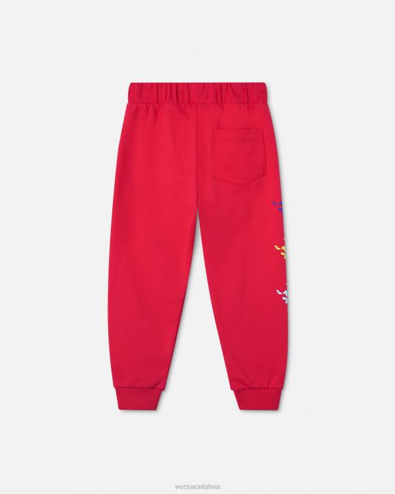 sarkans apģērbs Versace 806B2138 bērniem medusa sunnies treniņbikses