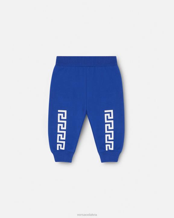 zils apģērbs Versace 806B1890 bērniem greca bērnu treniņbikses