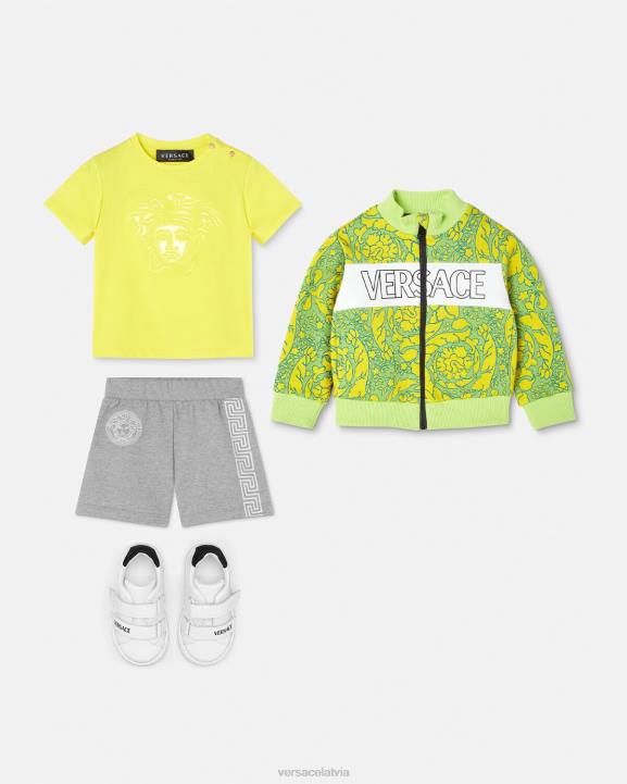 drukāt apģērbs Versace 806B1880 bērniem baroka silueta bērnu sporta krekls