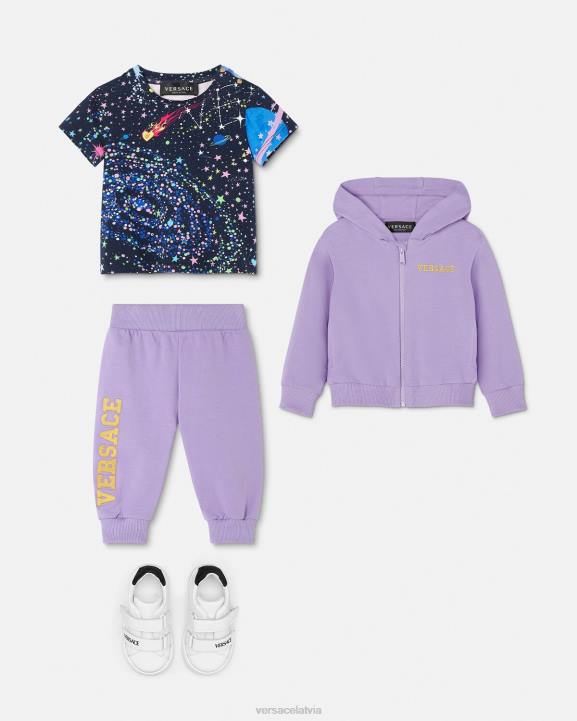drukāt apģērbs Versace 806B1852 bērniem medusa galaxy bērnu t-krekls