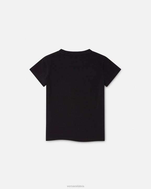 melns apģērbs Versace 806B2025 bērniem radžots medūzas t-krekls