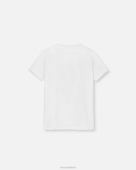 zils apģērbs Versace 806B1991 bērniem Mēness Jaungada truša t-krekls