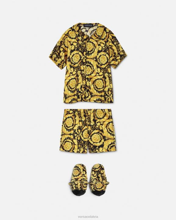 drukāt apģērbs Versace 806B1989 bērniem barocco pidžamu komplekts