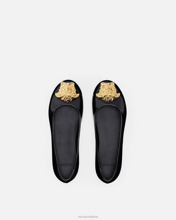 melns kurpes Versace 806B2030 bērniem la medūzas balerīnas