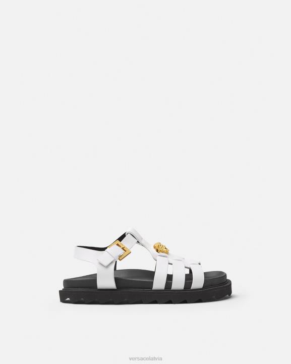 balts kurpes Versace 806B2042 bērniem la medusa sandales
