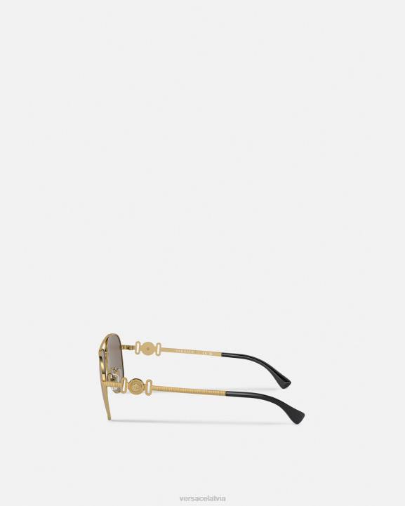 onul Piederumi Versace 806B2139 bērniem medusa aviator saulesbrilles