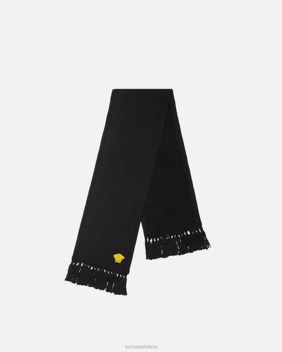 melns Piederumi Versace 806B2072 bērniem medūzas šalle