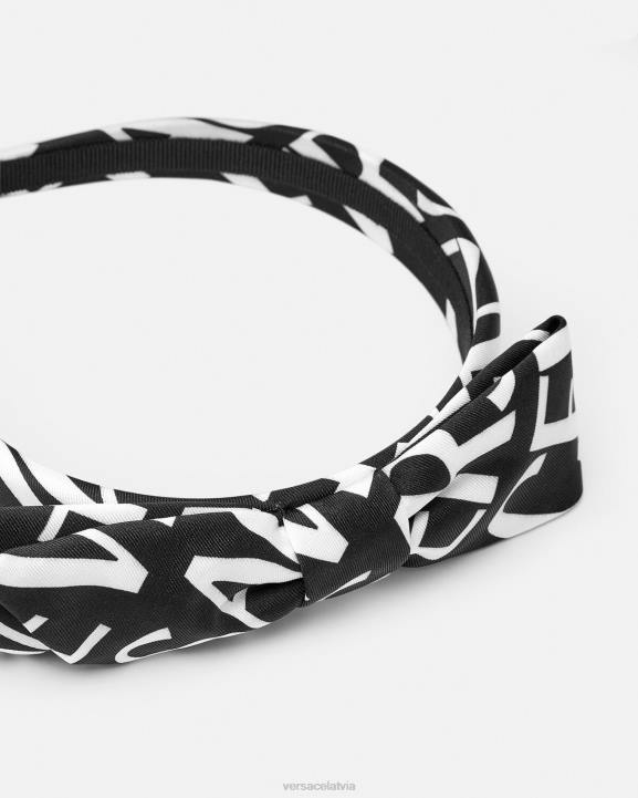 melns un apdrukāts Piederumi Versace 806B2079 bērniem visa matu lente