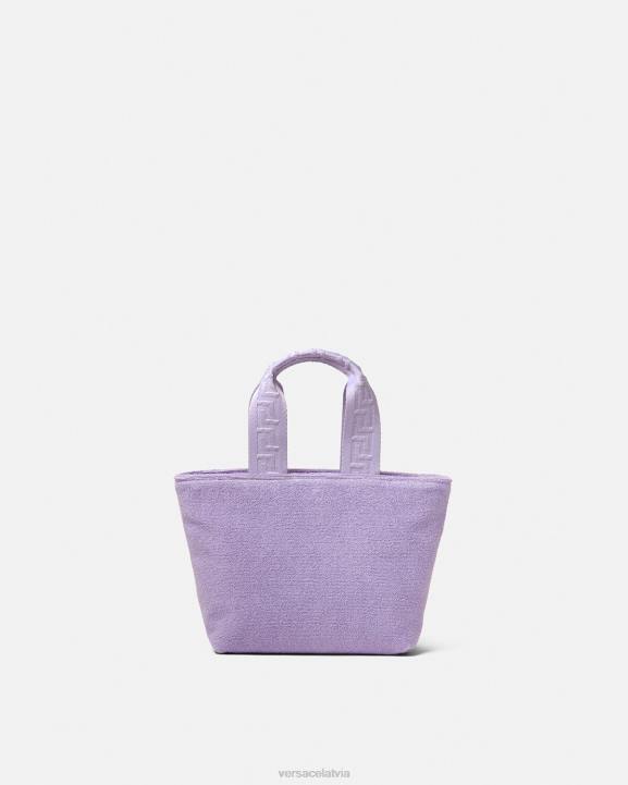 ceriņi somas Versace 806B2076 bērniem dvieļu soma ar logotipu