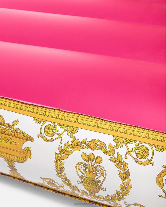 fuksija apakšveļa un pludmales apģērbs Versace 806B1212 sievietes crete de fleur peldmatracis