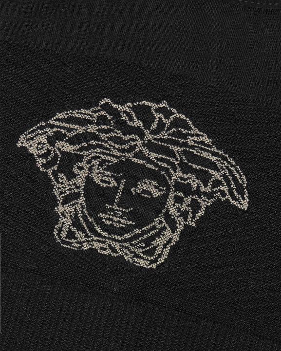 melns apakšveļa un pludmales apģērbs Versace 806B1062 sievietes medusa shapewear bralete