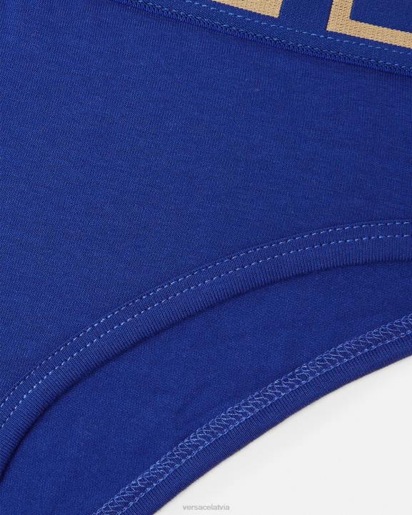 zils apakšveļa un pludmales apģērbs Versace 806B1061 sievietes grecas pierobežas biksītes