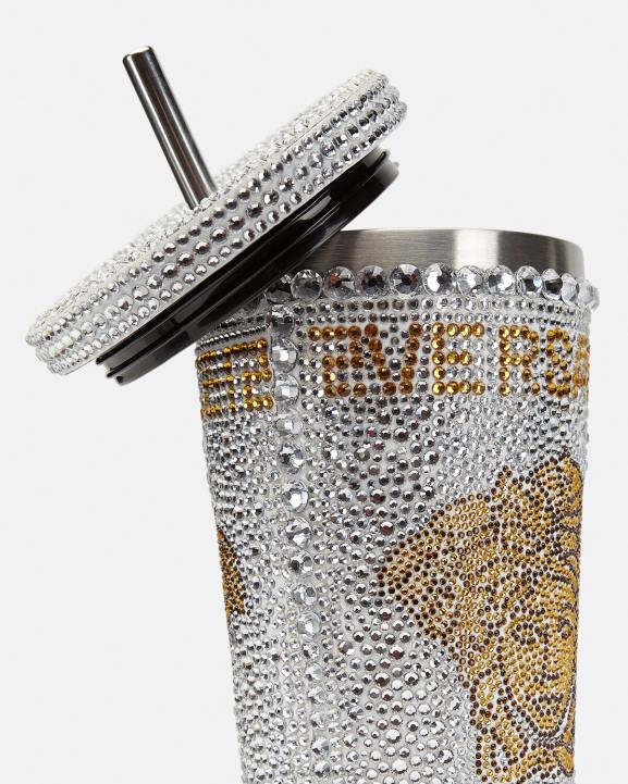 balts apakšveļa un pludmales apģērbs Versace 806B1205 sievietes kristāla medūzas ceļojumu kauss