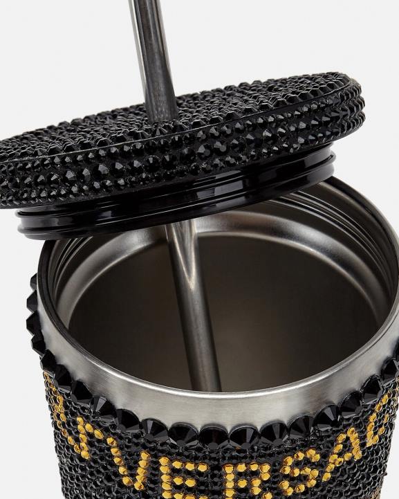 dzeltens apakšveļa un pludmales apģērbs Versace 806B1206 sievietes kristāla medūzas ceļojumu kauss