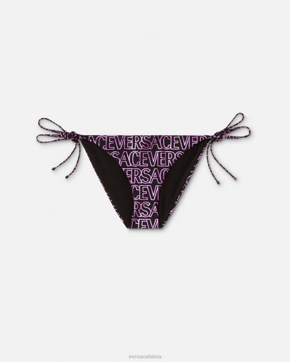 fuksija un apdruka apakšveļa un pludmales apģērbs Versace 806B1167 sievietes visā bikini apakšā