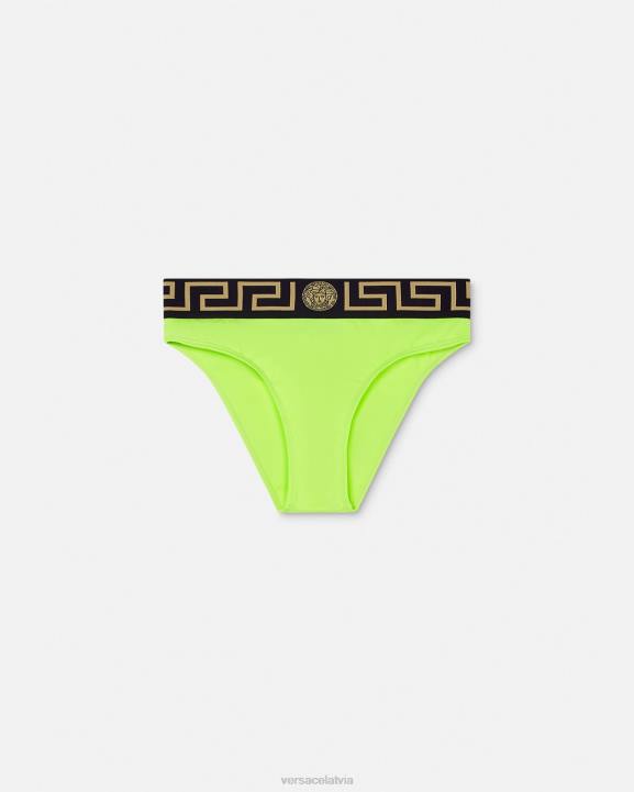 laims apakšveļa un pludmales apģērbs Versace 806B1176 sievietes greca border bikini biksītes