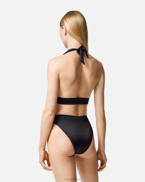 melns apakšveļa un pludmales apģērbs Versace 806B1149 sievietes medusa \'95 viendaļīgs peldkostīms