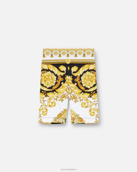 drukāt apģērbs Versace 806B230 sievietes barocco sporta zāles velošorti