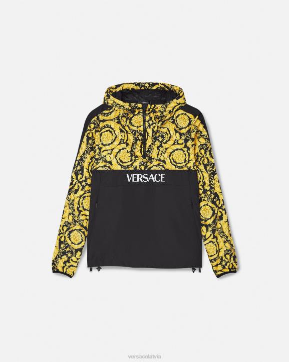 melns apģērbs Versace 806B239 sievietes barocco vējjaka