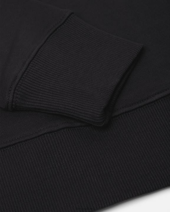 melns & zelts apģērbs Versace 806B2155 sievietes džemperis ar logotipu