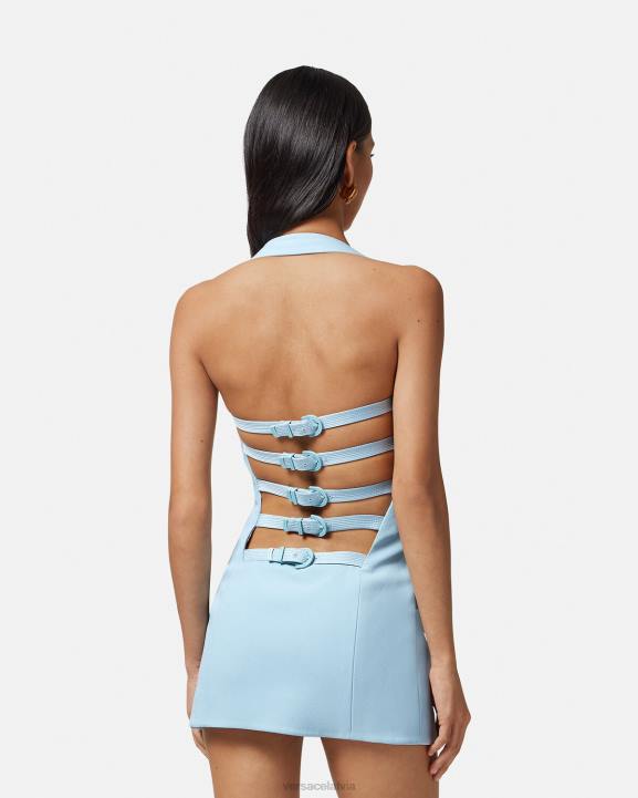 viena krāsa apģērbs Versace 806B15 sievietes veste mini kleita