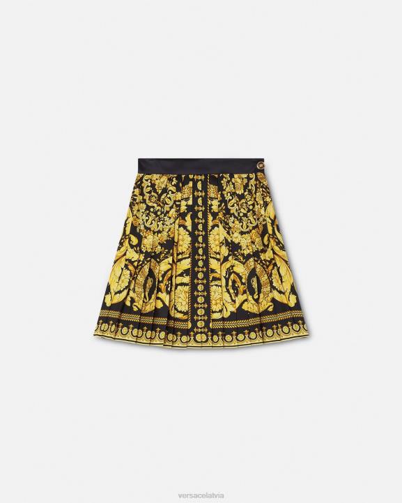 drukāt apģērbs Versace 806B169 sievietes baroka kroku svārki