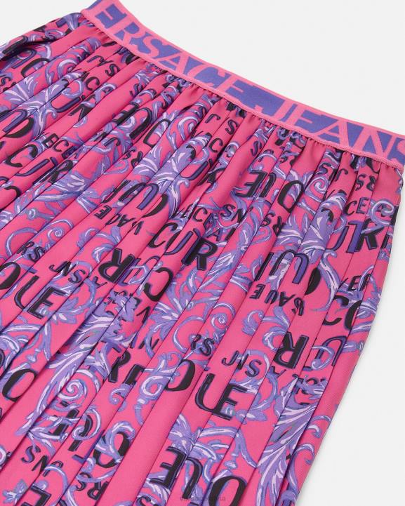 fuksija apģērbs Versace 806B2249 sievietes svārki ar logotipu