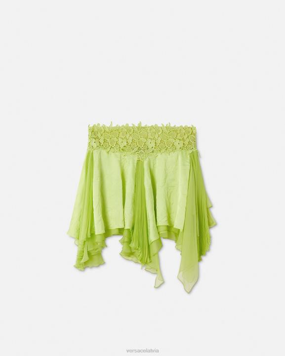 laims apģērbs Versace 806B188 sievietes mežģīņu mini svārki