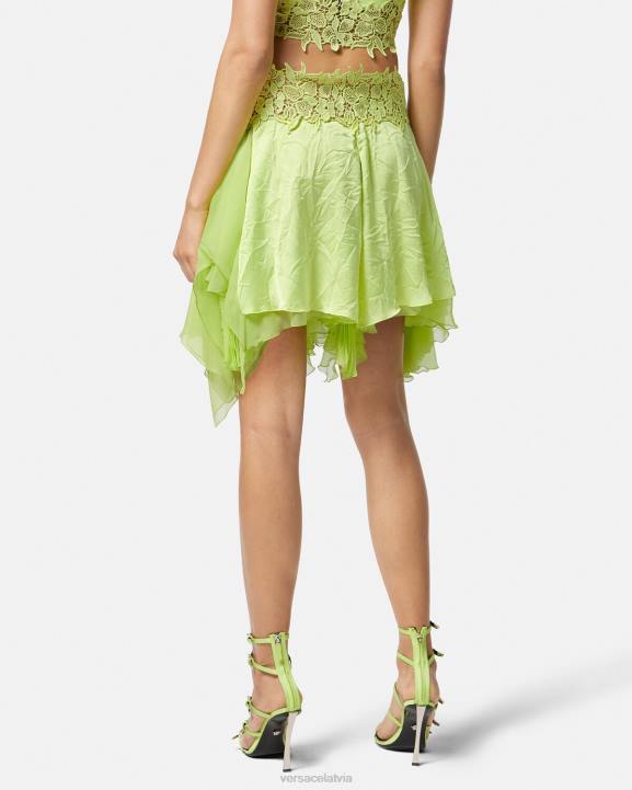laims apģērbs Versace 806B188 sievietes mežģīņu mini svārki